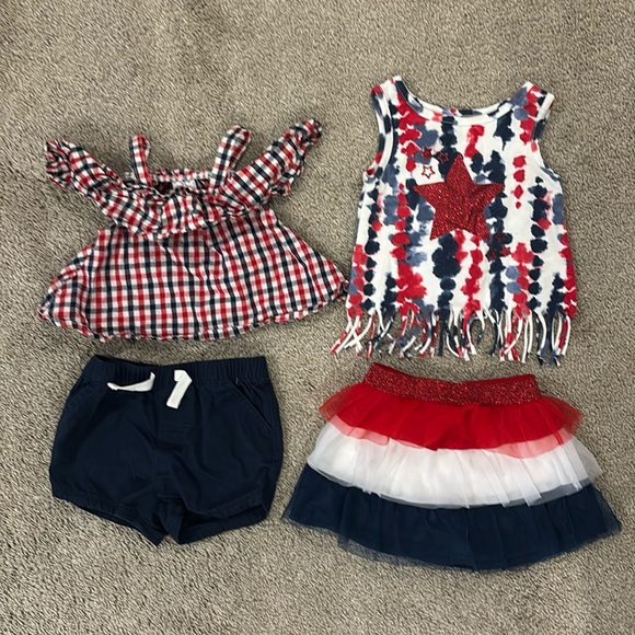 Target Other - Two 18 month Fourth of July outfits